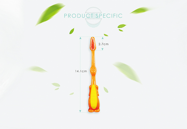 MS-Kids902 Cartoon Dinosaur Toothbrush