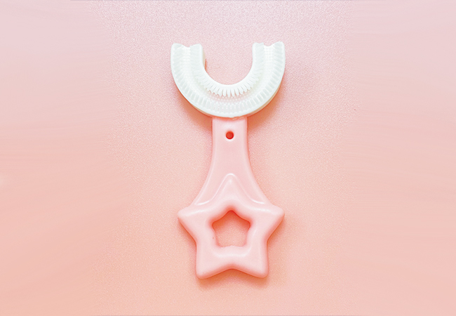 MS-KidsU3 U-Shaped Baby Toothbrush